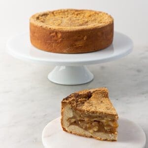 My Most Favorite Food Deep Dish Apple Crumb Cake