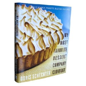 A book cover with a picture of a cake.