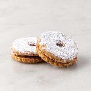 My most favorite Raspberry Linzer Tart Cookie