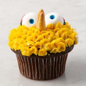 Big Bird Cupcake
