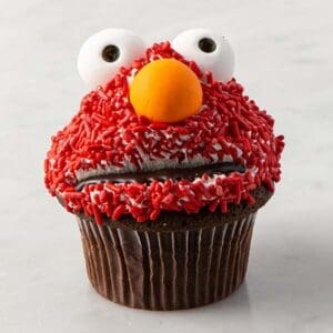 Elmo Cupcake