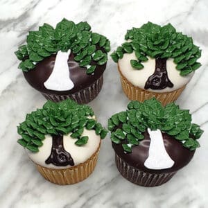 Tu B’Shevat cupcakes